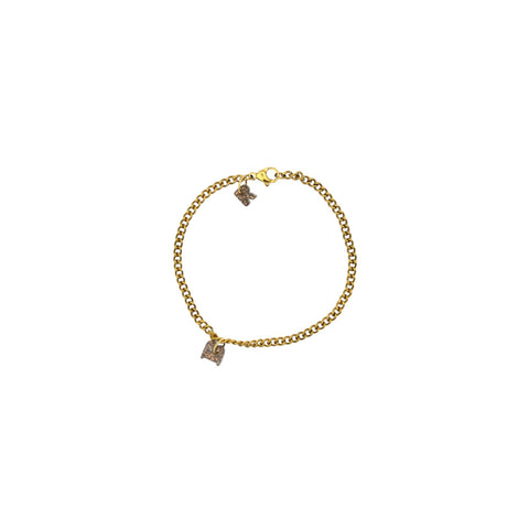 Iconic letter Curb Gold