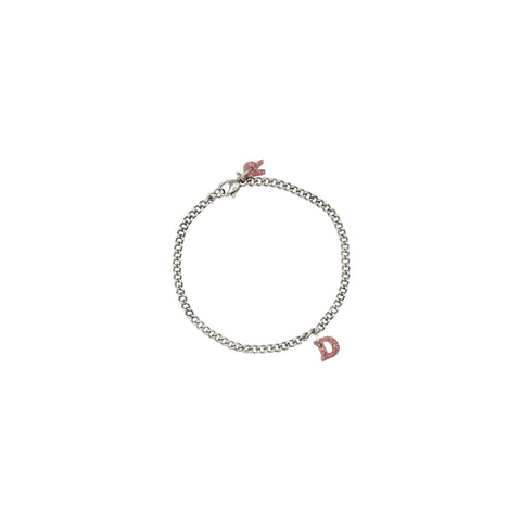 Iconic letter Curb Silver