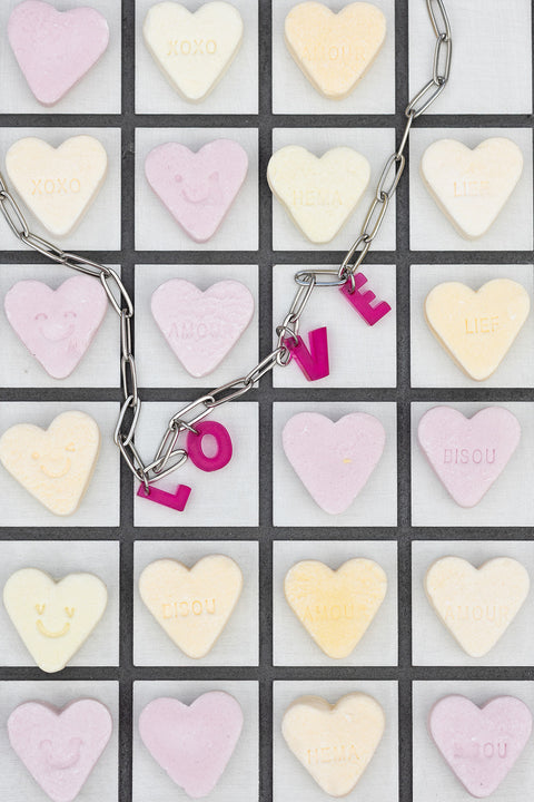 Iconic letter Silver