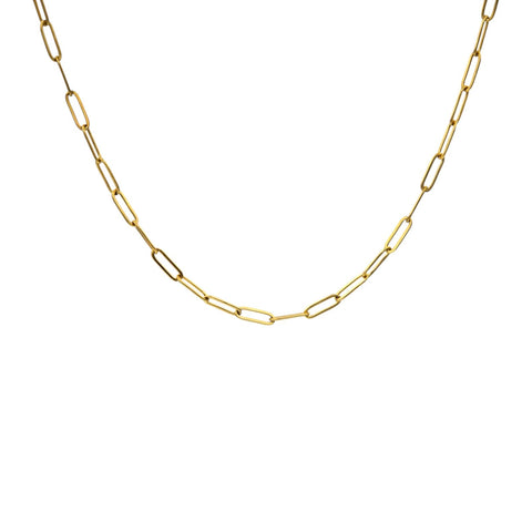 Plane Jane paperclip Gold